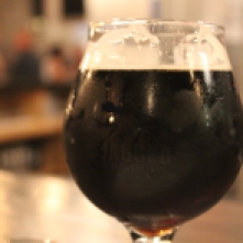 Wolfpack - a black saison, which had a bready, fruity sweetness